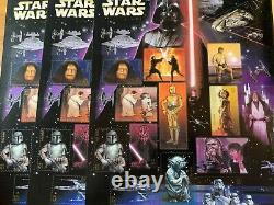 STAR WARS Collection Bluerays /Coin/Stamps