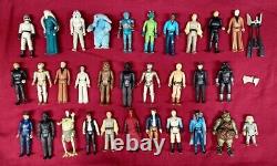 STAR WARS DARTH VADER COLLECTORS Carry Case + 32 CHARACTERS/FIGURES