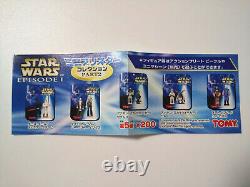 STAR WARS EPISODE1 Tomy Yujin Hasbro Star Wars Mini Blister Figure Set JAPAN