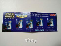 STAR WARS EPISODE1 Tomy Yujin Hasbro Star Wars Mini Blister Figure Set JAPAN