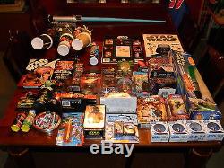 STAR WARS LOT! AWAKEN YOUR COLLECTION! Figures, Games, Books OVER 500 ITEMS