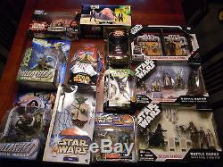 STAR WARS LOT! AWAKEN YOUR COLLECTION! Figures, Games, Books OVER 500 ITEMS