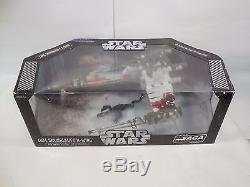 STAR WARS SAGA COLLECTION LUKE SKYWALKER'S X-WING FIGURE SET WithBOX HASBRO 2006