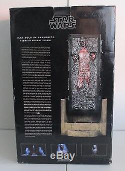 STAR WARS Sideshow Collectibles Han Solo in Carbonite Premium Format Figure