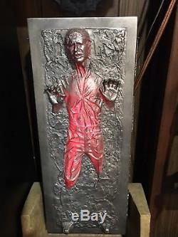 STAR WARS Sideshow Collectibles Han Solo in Carbonite Premium Format Figure MIB
