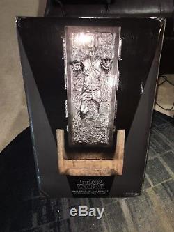 STAR WARS Sideshow Collectibles Han Solo in Carbonite Premium Format Figure MIB
