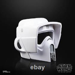 STAR WARS The Black Series Scout Trooper Premium Electronic Helmet Sound Effects