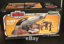 STAR WARS The Vintage Collection Slave 1 / Boba Fett lot with mailer boxes