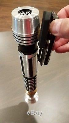 Saberforge Exhalted Champion Tier lightsaber + extras (bright and loud!)