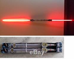 Set of 2pcs Hasbro Star Wars ultimate darth maul force Lightsaber RARE