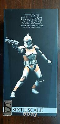 Sideshow Collectibles Star Wars 16 Utapau 212th Battalion Clone Trooper Deluxe