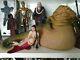 Sideshow Collectibles Star Wars Jabba The Hutt 1/6 Scale And Slave Leia