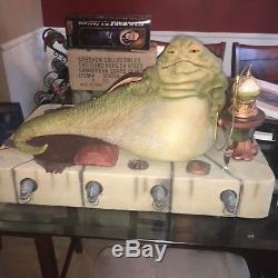 Sideshow Collectibles Star Wars Jabba the Hutt with Jabba's Throne Enviroment 16