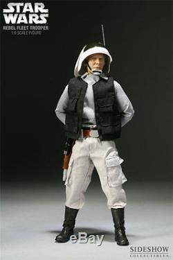 Sideshow Militaries Of Star Wars Rebel Fleet Trooper 1/6 Scale Rare New