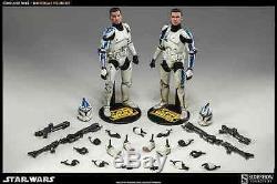 Sideshow Star Wars Clone Troopers Echo And Fives 1/6 Scale 12 Figure 100201 New
