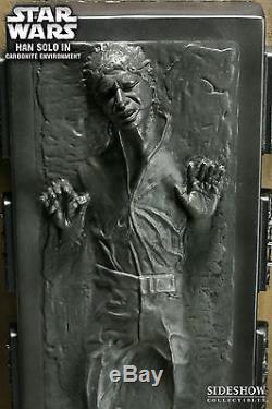 Sideshow Star Wars HAN SOLO in Carbonite 1/6 Scale Diorama Figure Statue MIB