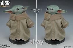 Sideshow Star Wars The Child Baby Yoda Life-Size Figure In Stock New