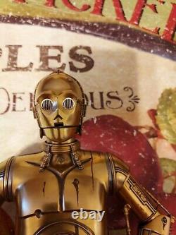 Sideshow collectibles/ HotToys C-3PO Star Wars 1/6 scale USED
