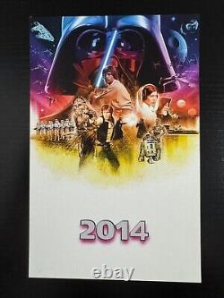 Star WarsT Unreleased 3D EXCLUSIVE Poster Cards (Episodes I-VI) Set