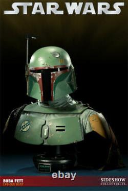 Star Wars 11 Boba Fett Sideshow Collectibles Life Size #93 of 1000 RARE