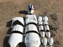 Star Wars 11 Commander Appo Clone Trooper Life Size Costume Armor Prop Helmet