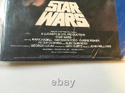 Star Wars 1977 Movie Promotional Hanging Store Display Advertisement 1988