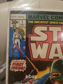 Star Wars #1 Newsstand- 1977 First Print Mid Grade