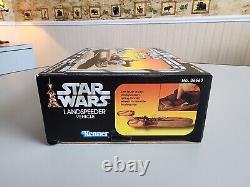 Star Wars 2011 Target Vintage Collection Luke Skywalker's Landspeeder Open Box