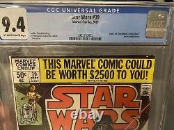 Star Wars #39D CGC 9.4 1980