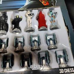 Star Wars 3D CHESS SET RARE