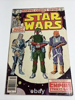 Star Wars #42 (1980) NEWSSTAND Key Issue 1st Cameo Appearance of Boba Fett