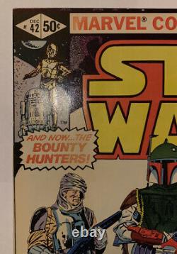 Star Wars 42 VF- 7.5 First appearance of Boba Fett key issue