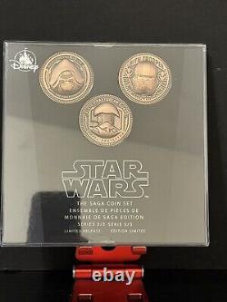 Star Wars AP(Artist PROOF) Limited Release Saga Series Coin Set 1-3 New