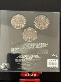 Star Wars AP(Artist PROOF) Limited Release Saga Series Coin Set 1-3 New