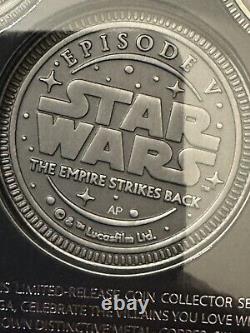 Star Wars AP(Artist PROOF) Limited Release Saga Series Coin Set 1-3 New