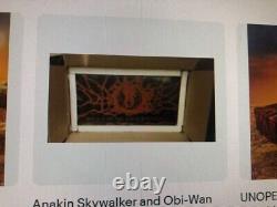 Star Wars Anakin Skywalker Obi-Wan Kenobi Battle Heroes Legacy Lightsaber Set