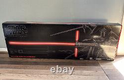 Star Wars B3925 The Black Series Kylo Ren Force FX Deluxe Lightsaber Used Once