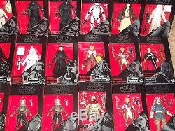 Star Wars Black Series 6 Inch Entire Collection 48 Plus Snow Trooper Toys R Us