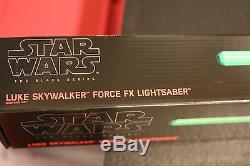 Star Wars Black Series Force FX Lightsaber Luke Skywalker Green ROTJ Version NEW