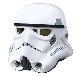 Star Wars Black Series Imperial Stormtrooper Electronic Voice Changer Helmet NEW