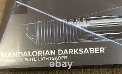 Star Wars Black Series Mandalorian Darksaber Force FX Elite Lightsaber (BNIB)