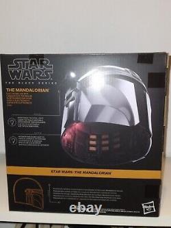 Star Wars Black Series Mandalorian Electronic Helmet Premium Collector NEW