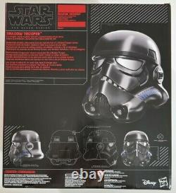 Star Wars Black Series Shadow Trooper Voice Changer Helmet SALE! NEW! SEALED