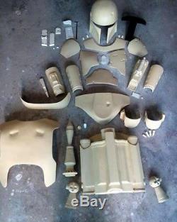 Star Wars Bounty Hunter Boba Fett High Quality Unpainted Fiberglass Armour Kit