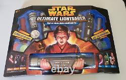 Star Wars Build Your Own Ultimate Lightsaber Hasbro Lucasfilm 2005 RARE