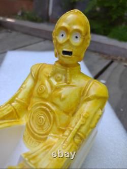 Star Wars C3PO Tape Dispenser rare collectible LUCASFILMLTD ceramic Sigma 1981