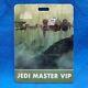 Star Wars Celebration 2022 Commemorative Vip Jedi Master Badge X Wing Dagobah