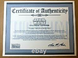Star Wars Clone Wars (2003) Pan Production Background George Lucas Tartakovsky
