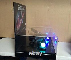 Star Wars Collectible Jedi Challenges Light-Up Display Case + Lightsaber (New)