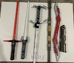 Star Wars Collectibles Toys-Bundle Kylo Ren Lightsaber, Asoka Yano Lightsaber